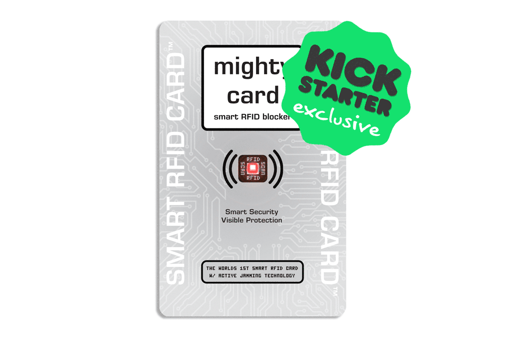 Mighty Card - Smart RFID Card Blocker with LED Alert (KS)