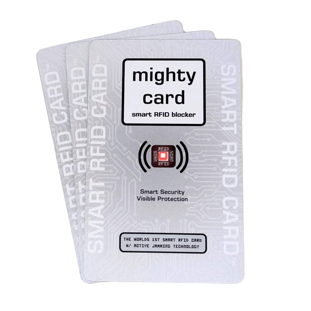 Mighty Card - Smart RFID Card Blocker with LED Alert (KS)