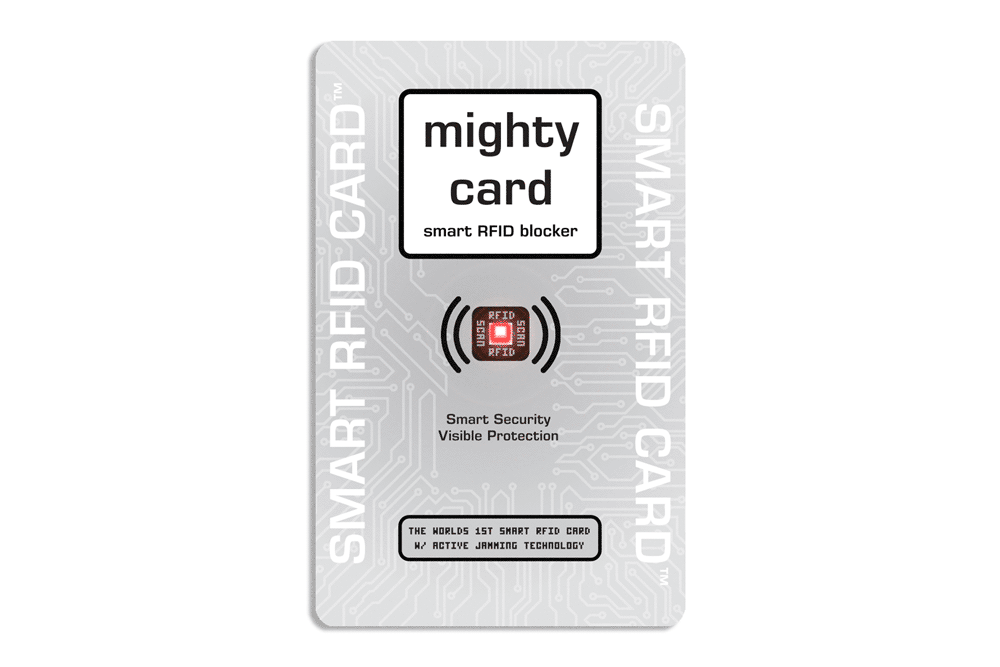 Mighty Card - Smart RFID Card Blocker with LED Alert (KS)