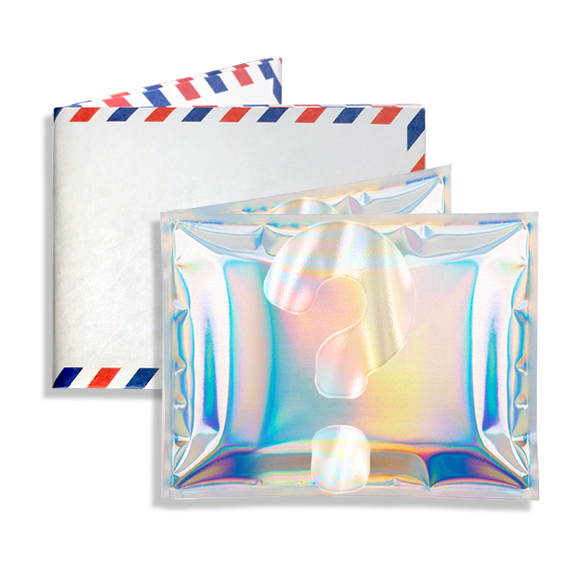 Mystery Pack - 2 for 1 - Blank Airmail with Mystery Wallet