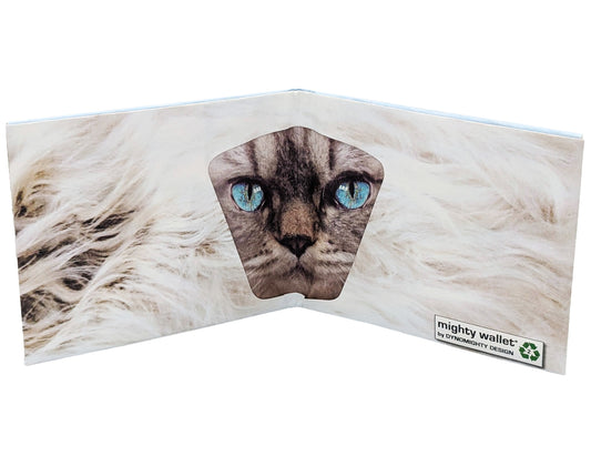 Purrfect Snowball Cat Mighty Wallet