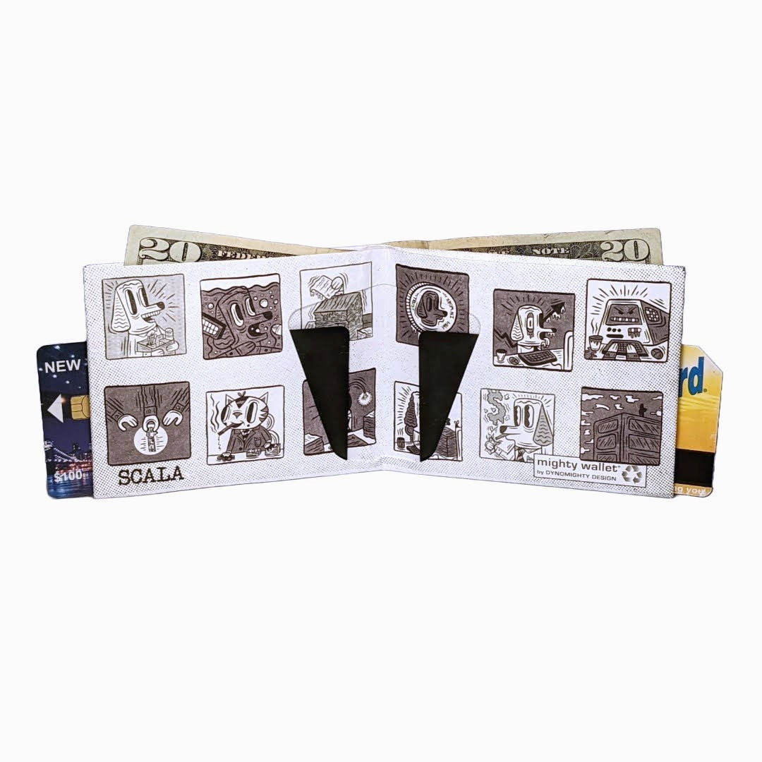 Work Dog Mighty Wallet by Vincent Scala - Artist Collective