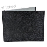 Black (faux) Leather Billfold