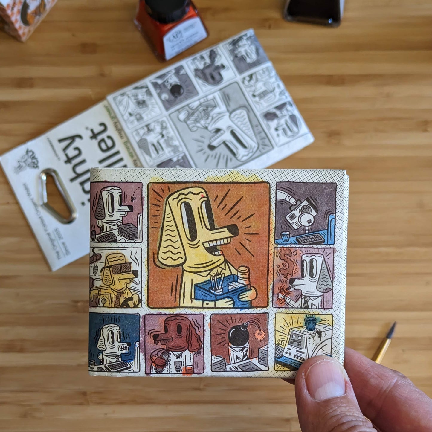 Work Dog Mighty Wallet by Vincent Scala - Artist Collective