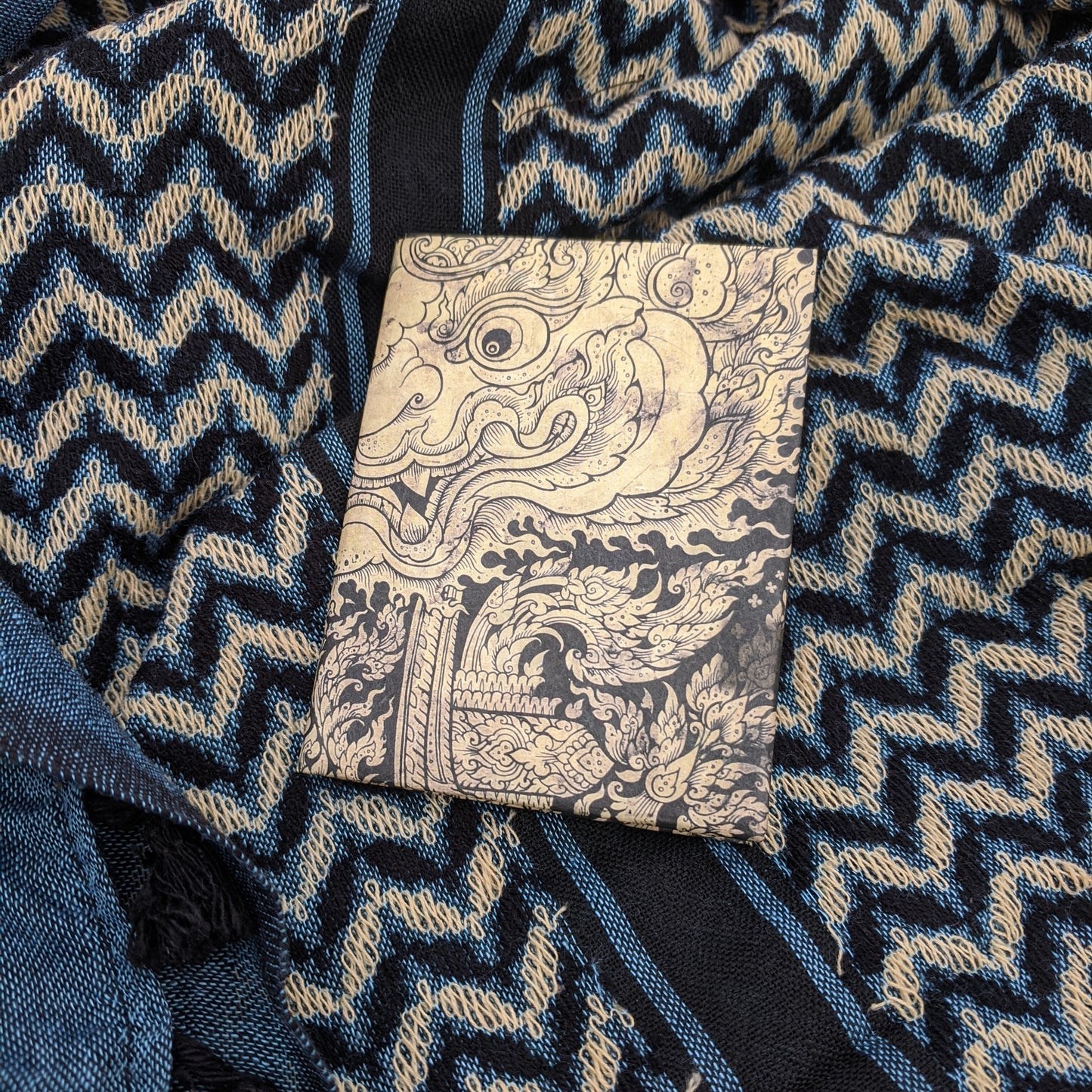 Gold Leaf mini Mighty Wallet