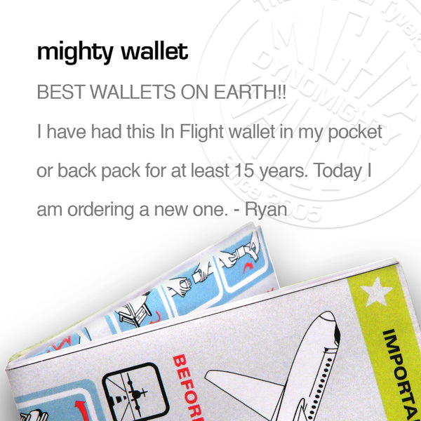 Custom Printed Tyvek Mighty Wallet