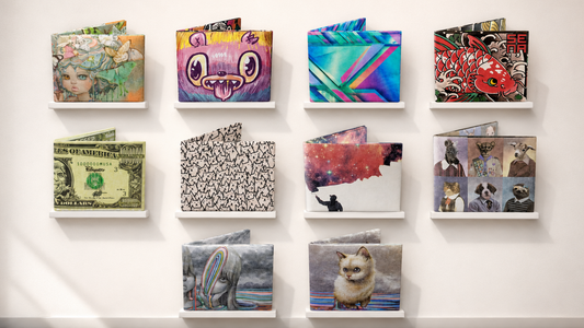 The Art Behind Mighty Wallet Designs: A Look at Our Artist Collective