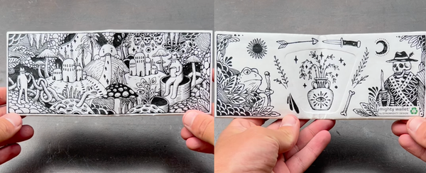 Unleash Your Inner Artist with the Blank DIY Mighty Wallet