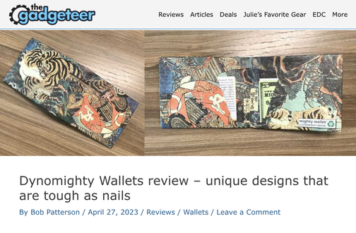 Mighty Wallets Review: Unique Designs that are Tough as Nails