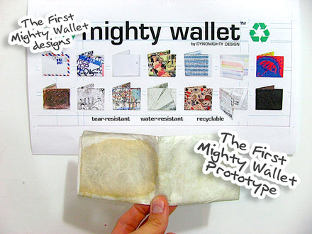 A History of the Original Tyvek® Wallet, Mighty Wallet by DYNOMIGHTY