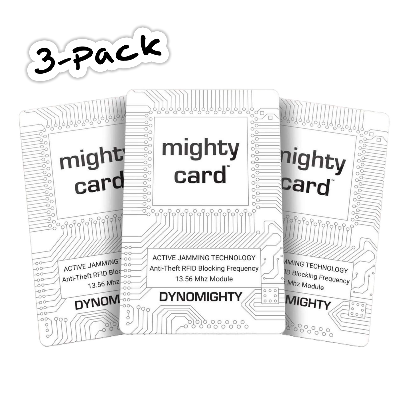 3-PACK Mighty Card™ - RFID Blocking Card