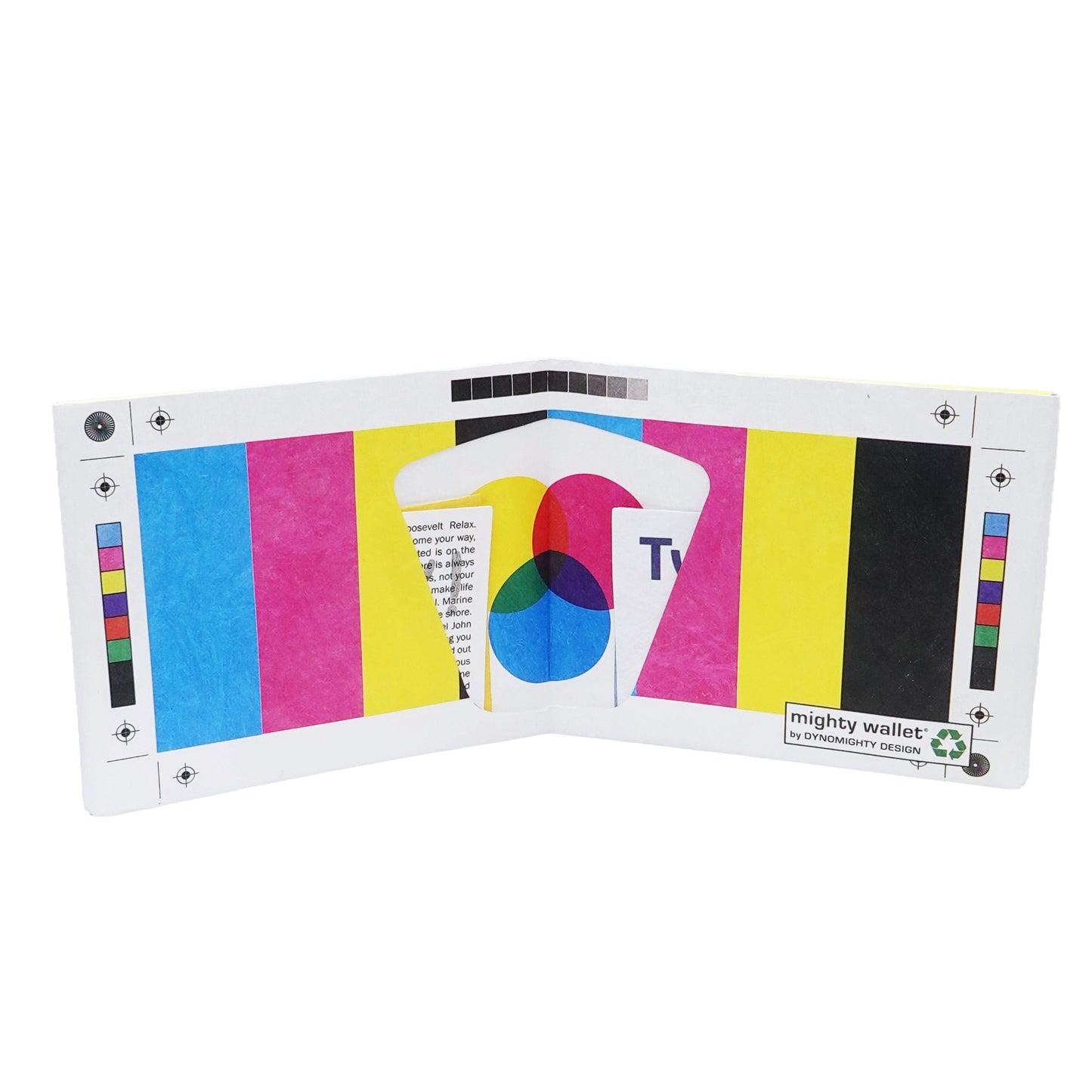 CMYK (Color Bar) Mighty Wallet