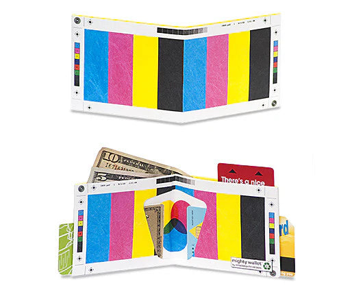 CMYK (Color Bar) Mighty Wallet