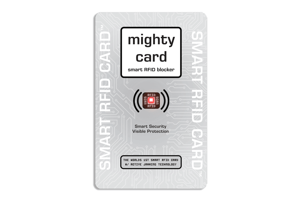 Mighty Smart RFID Card Blocker with LED Alert – Mighty Wallet Mighty Smart RFID Card Blocker with LED Alert – Mighty Wallet