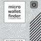 Micro Wallet Finder - NEW!