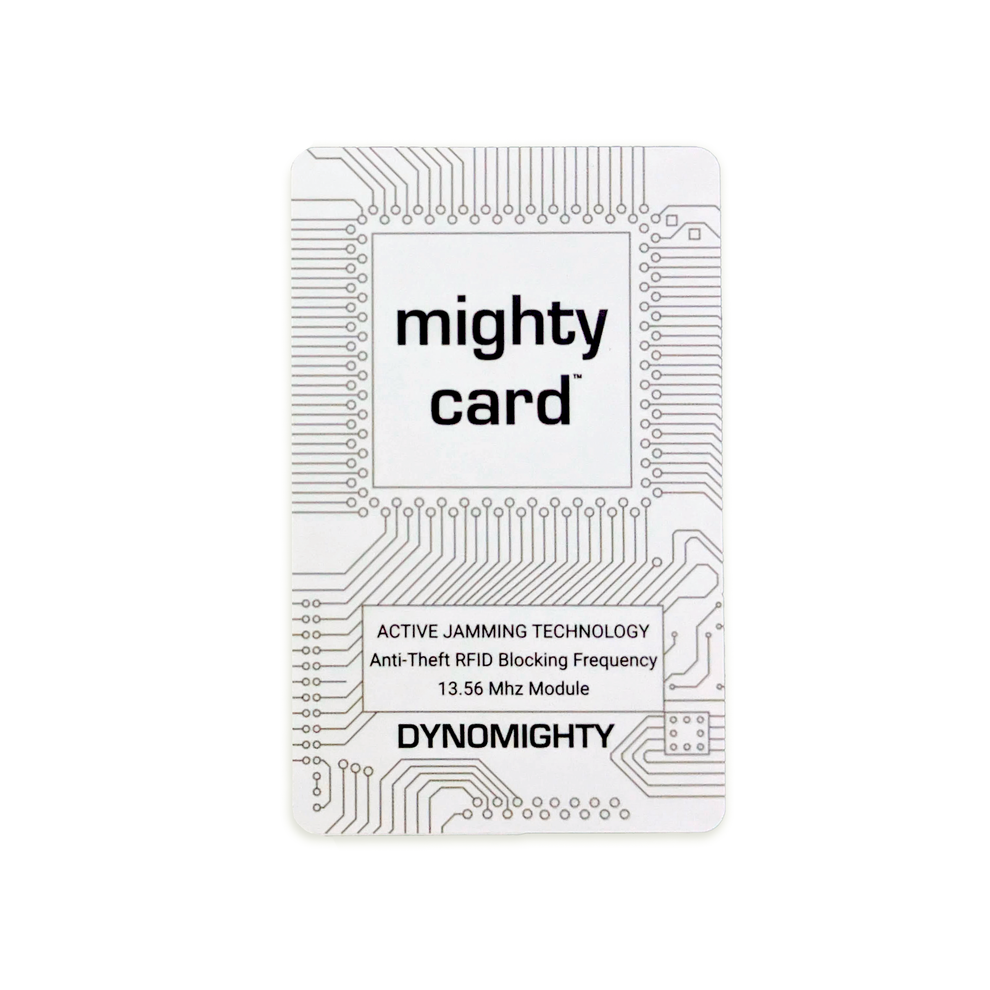 Mighty Card™ - RFID Blocking Card – Mighty Wallet