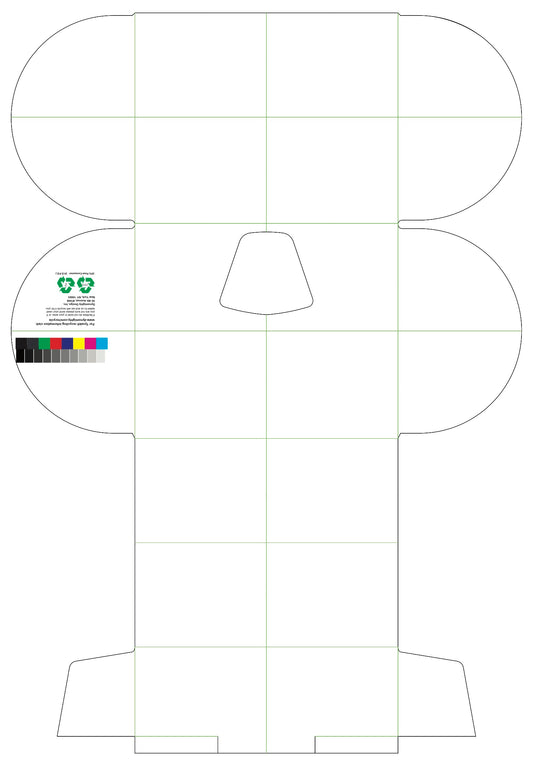 The Blank DIY Mighty Wallet (Flat Folding Version)