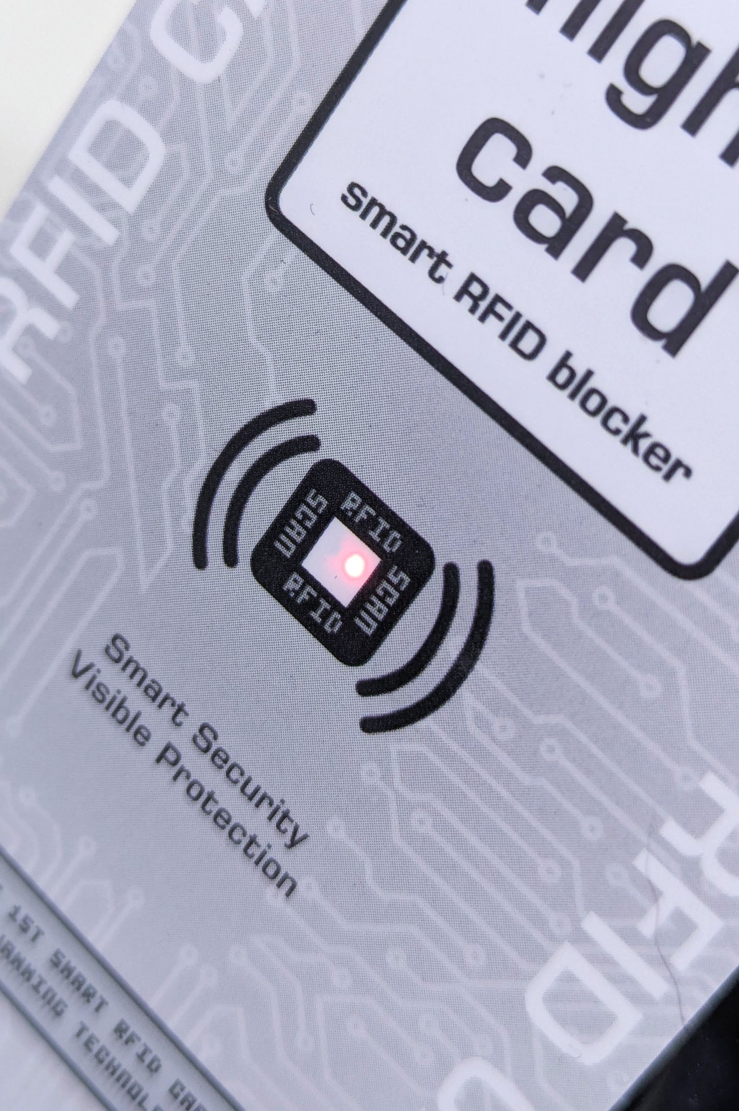Mighty Smart RFID Card Blocker with LED Alert