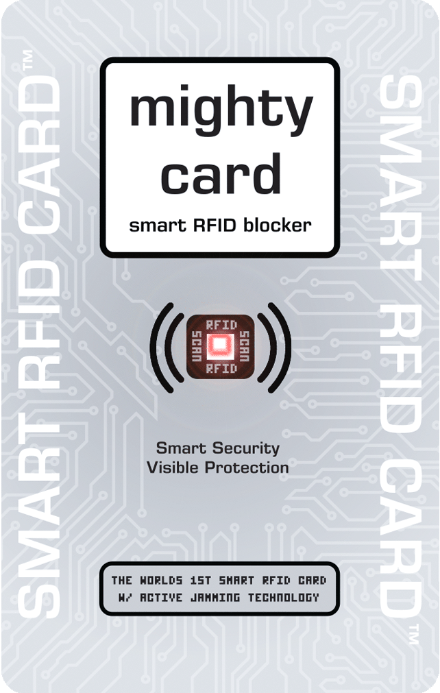 Mighty Smart RFID Card Blocker with LED Alert