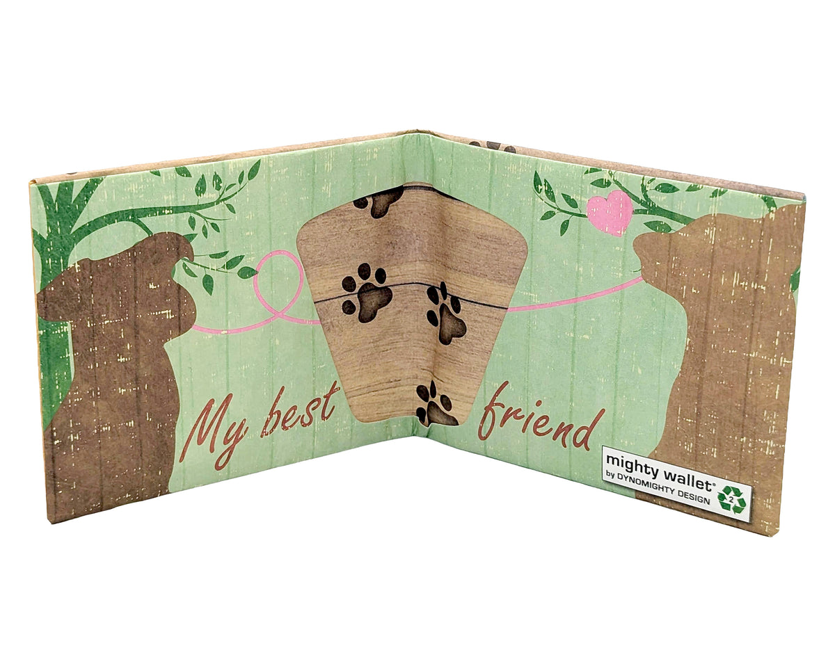 Live with Joy Dog Mighty Wallet