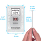 Mighty Smart RFID Card Blocker with LED Alert