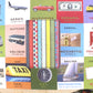 Washi Tape Passport Wallet