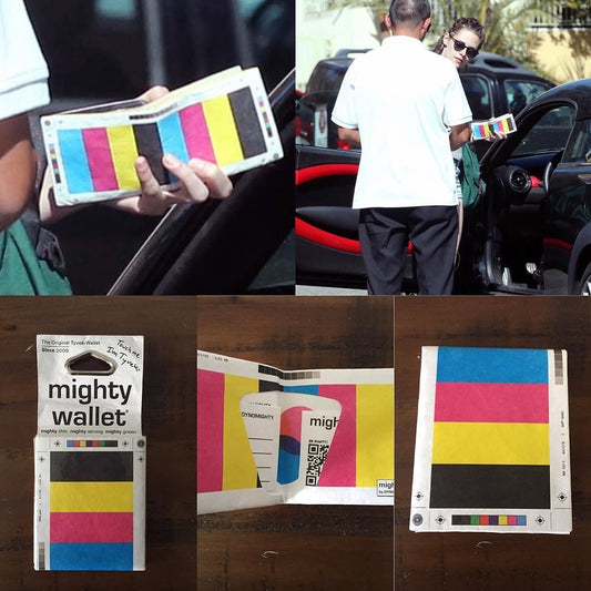 CMYK (Color Bar) Mighty Wallet
