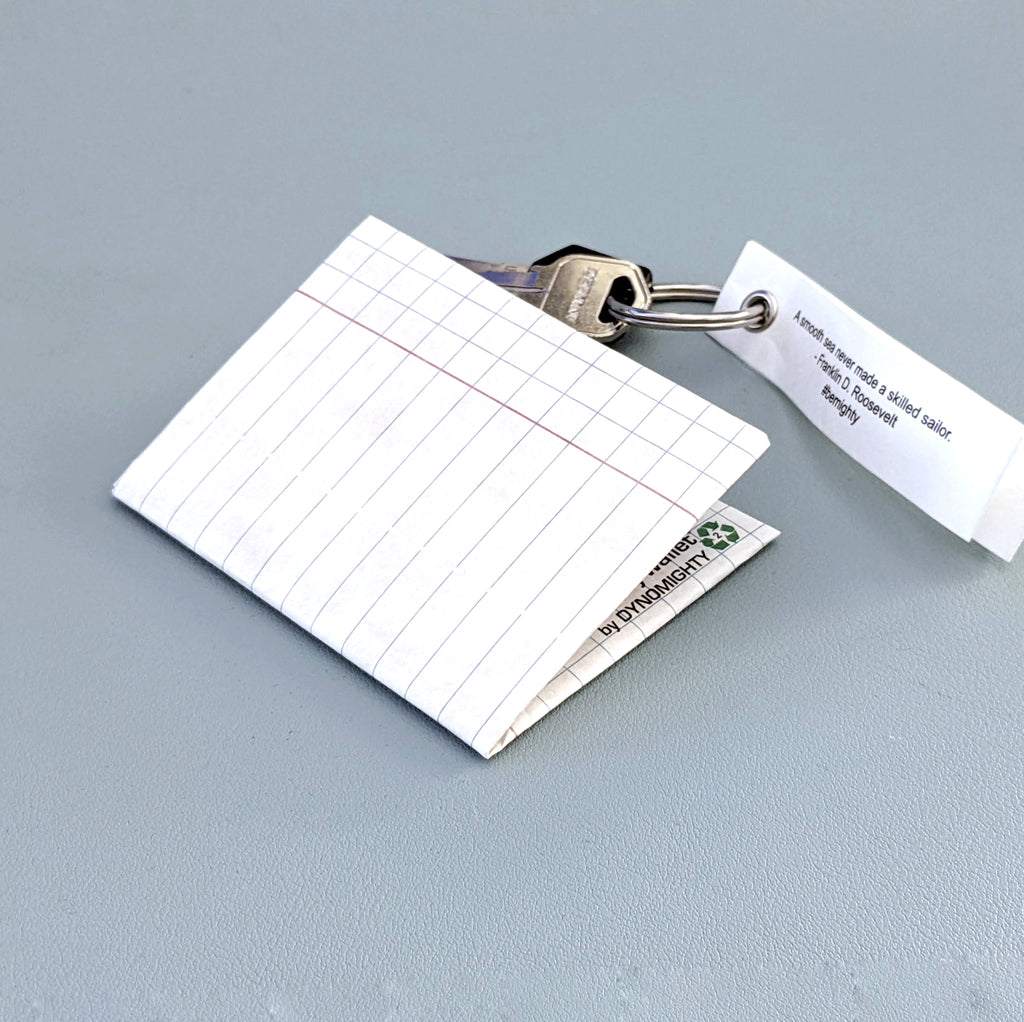 Wallet Paper Notes mini Mighty - Notebook Paper Wallet