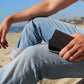 Black (faux) Leather Billfold