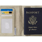 Wood Passport Wallet