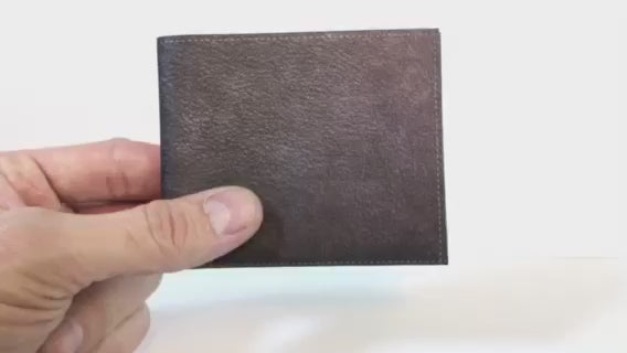 Black Leather (Tyvek) Mighty Wallet