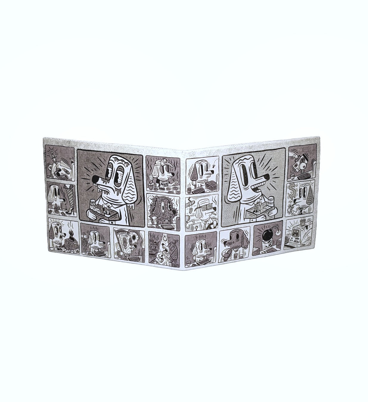 Work Dog Mighty Wallet by Vincent Scala - Artist Collective