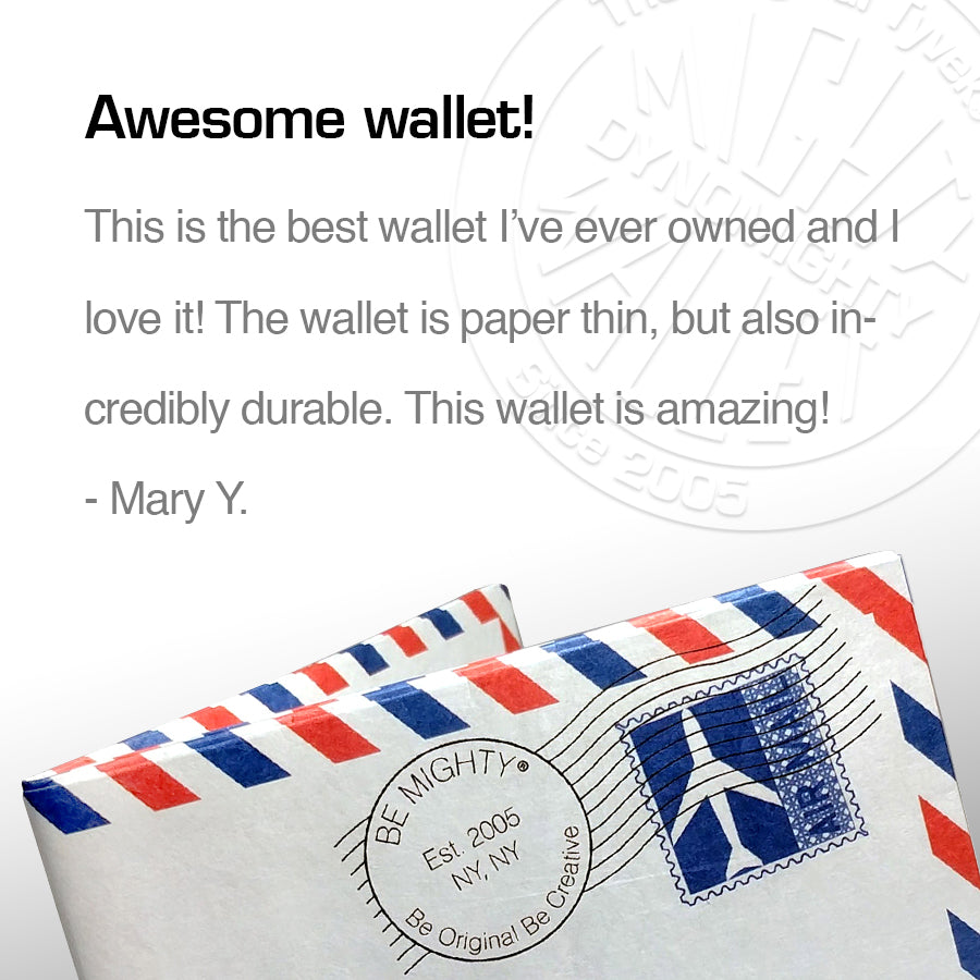 Airmail Mighty Wallet - Tyvek Wallet - Thin Wallet