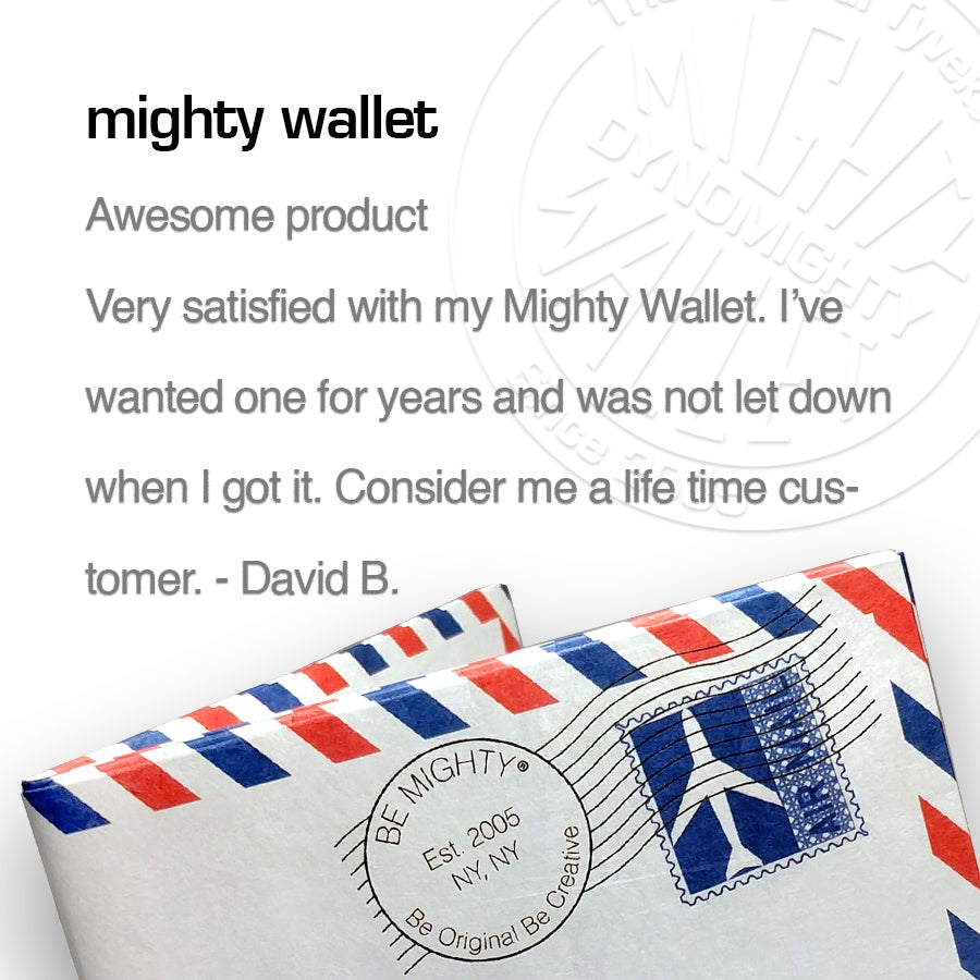 Airmail Mighty Wallet - Tyvek Wallet - Thin Wallet