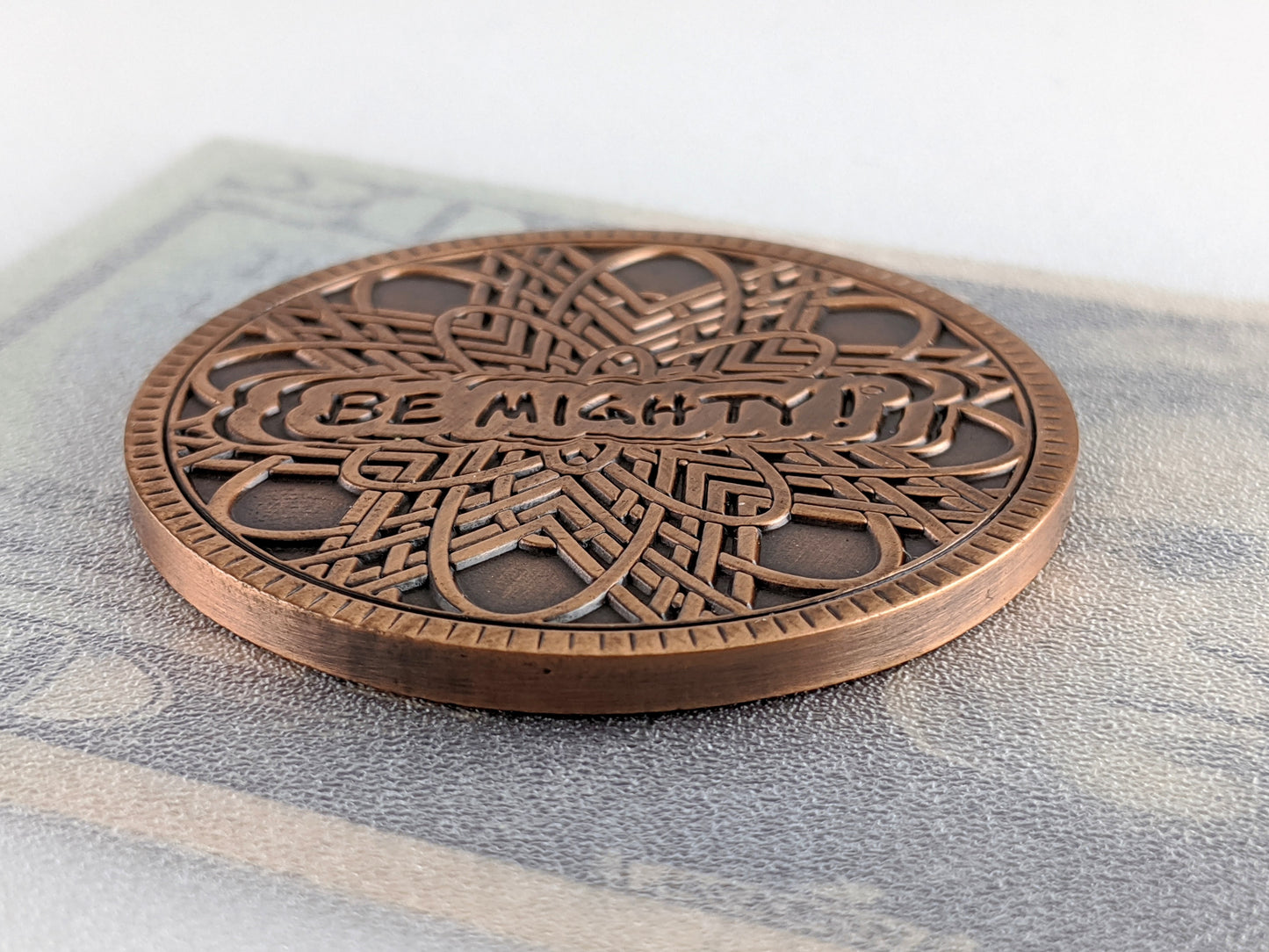 BE MIGHTY Medallion