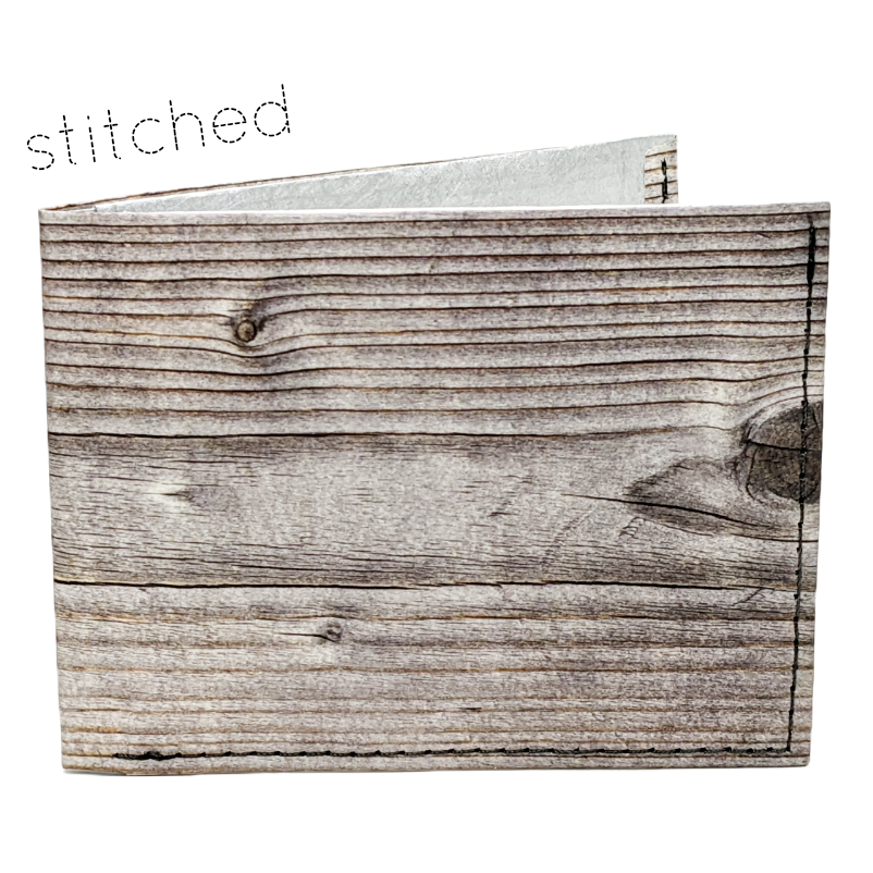 Wood Billfold - DYNOMIGHTY Tyvek® Billfold