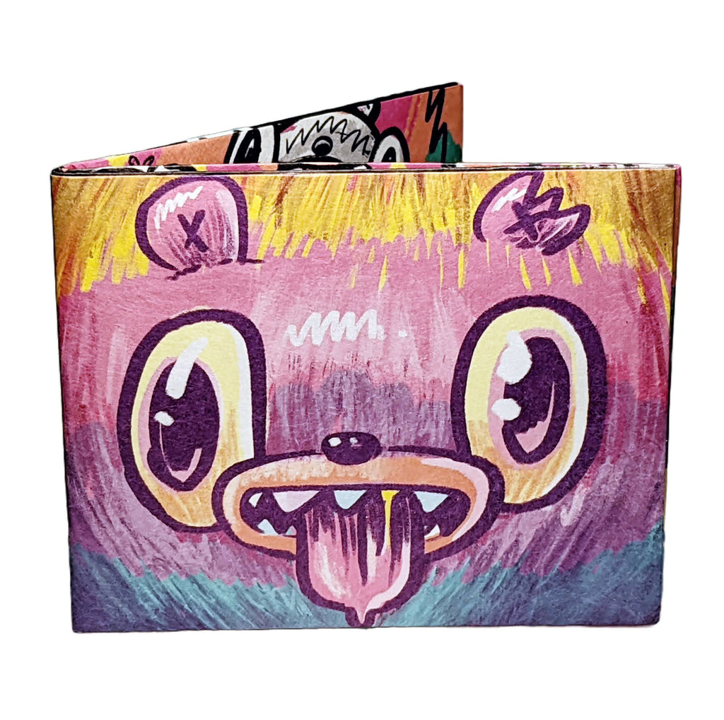 Bearbrains Mighty Wallet by Nate Bear - Artist Collective