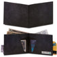 Black Leather | The original Tyvek wallet since 2005. A light, thin wallet made of a single sheet of Tyvek. Choose over 30 wallets with minimalist and fun designs made by artists around the world. The best wallet for men and women that fit in your front pocket.