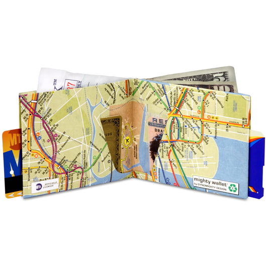 Subway Map Mighty Wallet