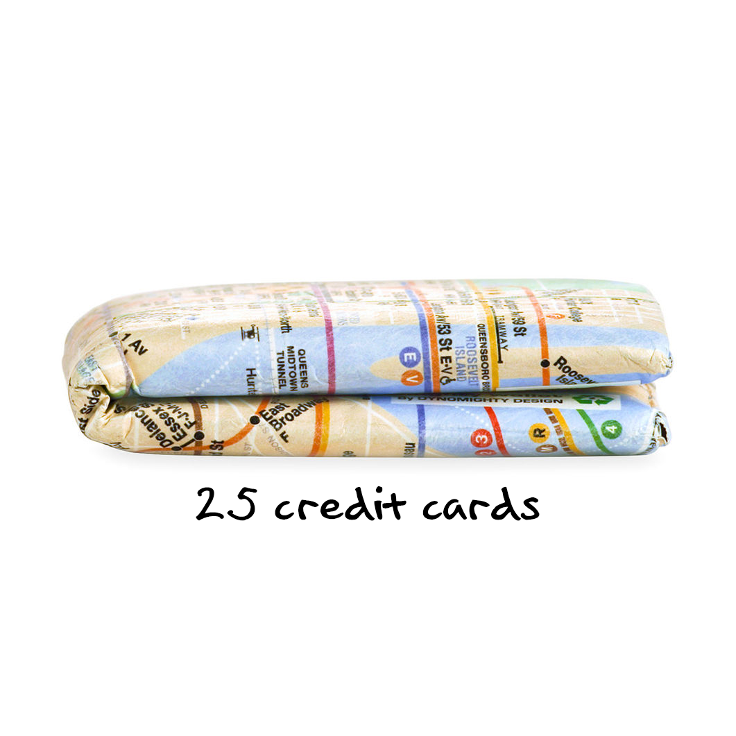 Subway Map Mighty Wallet