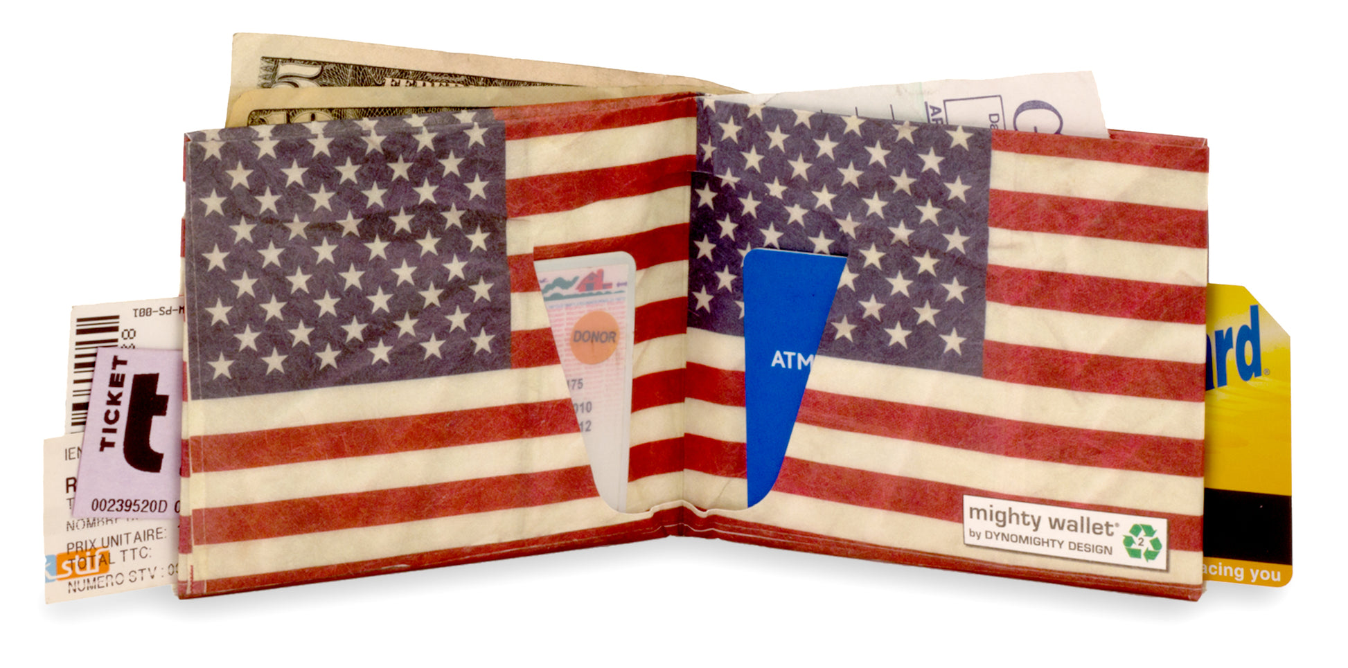 The original Tyvek wallet since 2005. A light, thin wallet made of a single sheet of Tyvek. Choose over 30 wallets with minimalist and fun designs made by artists around the world. The best wallet for men and women that fit in your front pocket.
