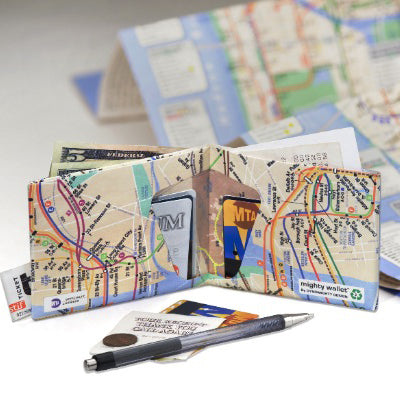 Subway Map Mighty Wallet