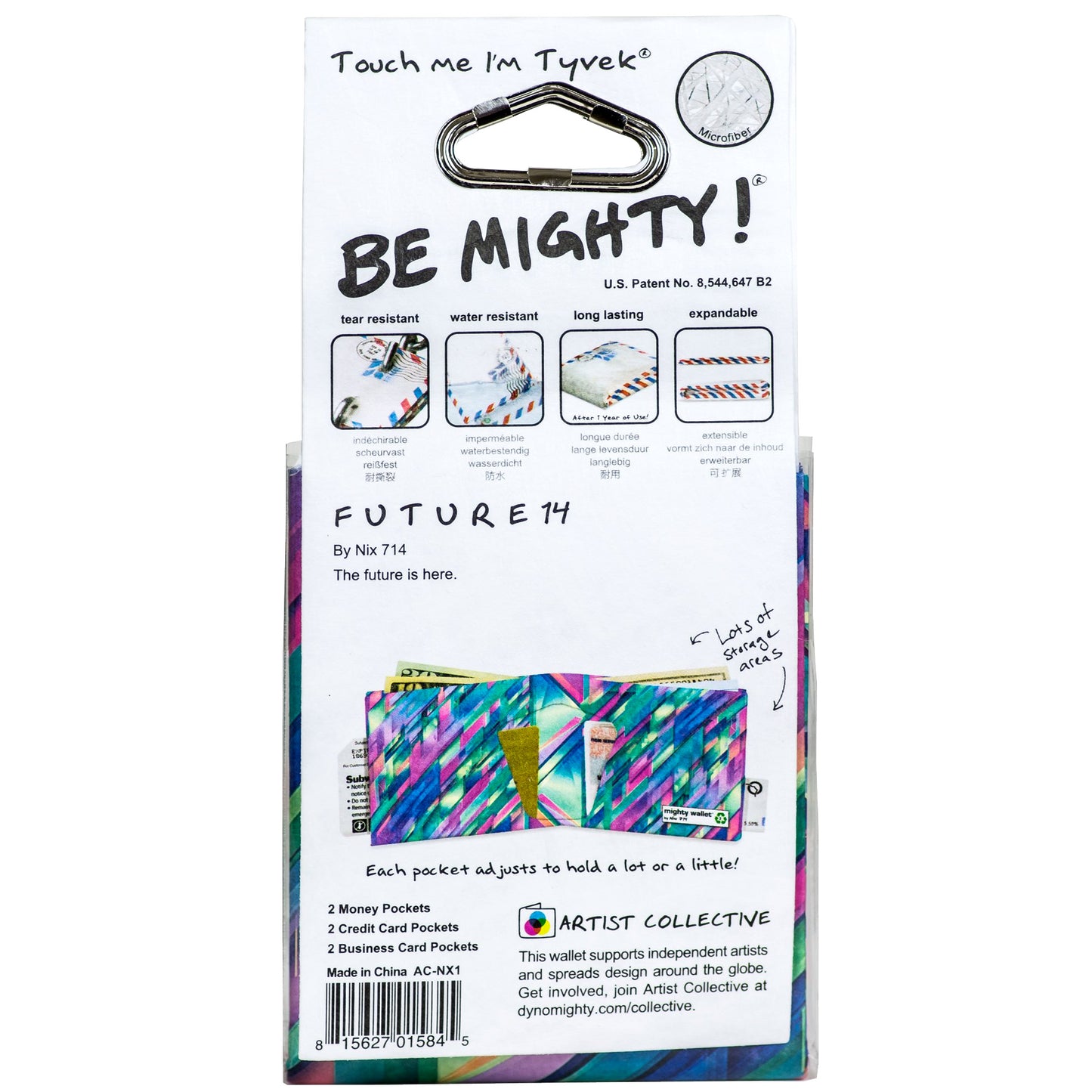 Future14 Artists Tyvek® Wallet - by Mighty Wallet