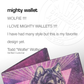 Space Wolf Mighty Wallet