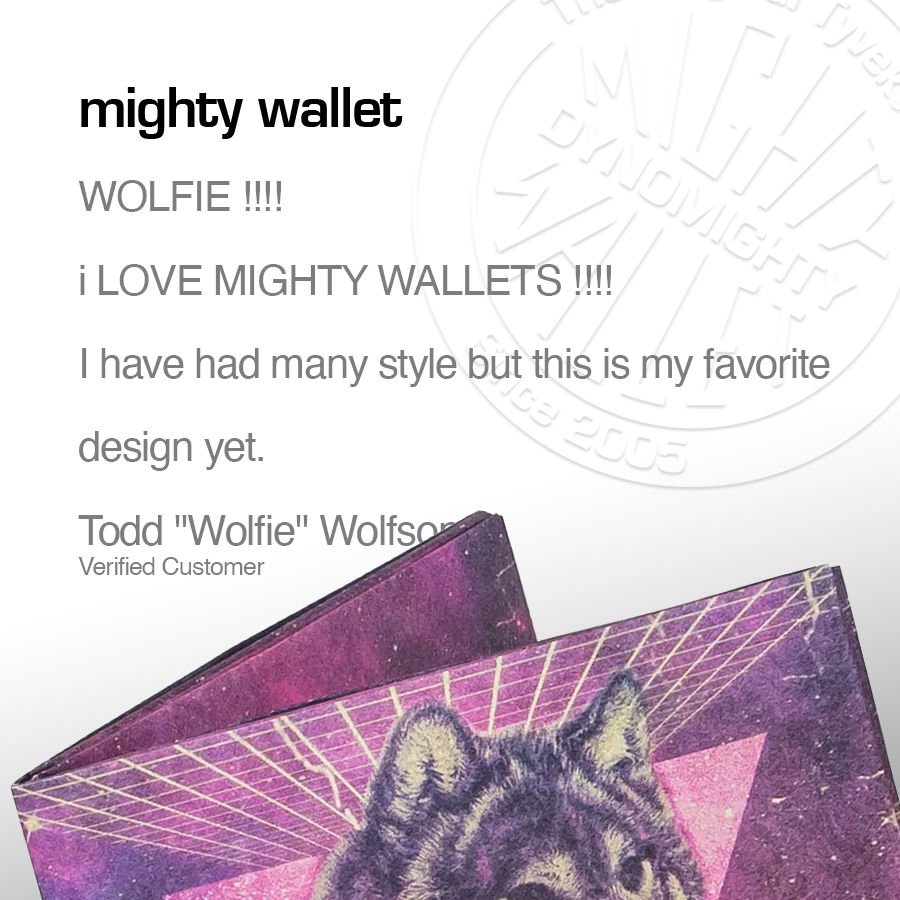 Space Wolf Mighty Wallet