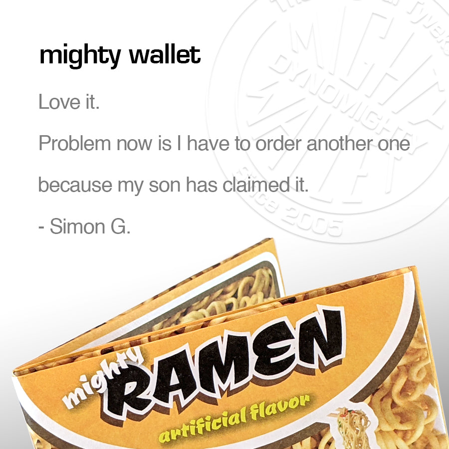 Ramen Noodle Mighty Wallet