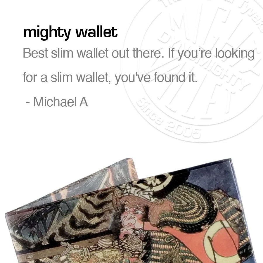 Tiger warrior tyvek mighty wallet