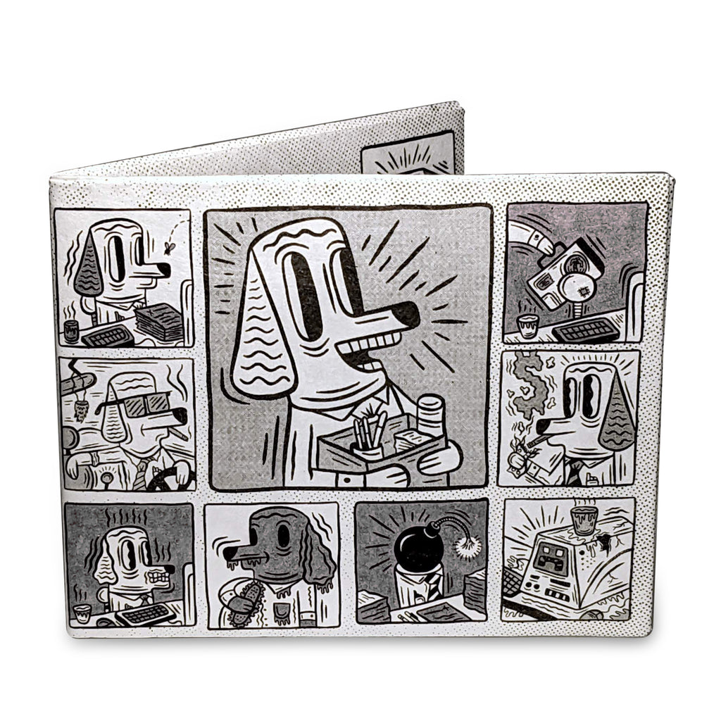 Work Dog Mighty Wallet by Vincent Scala - Artist Collective