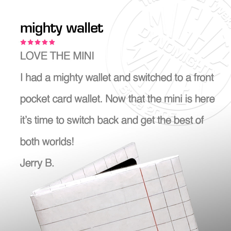 mini Mighty - Notebook Paper Wallet